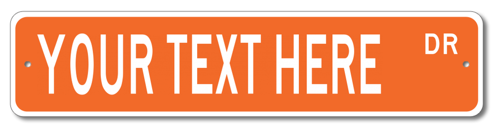 Custom Street Signs | Personalized Street Signs | Make Your Own Street ...
