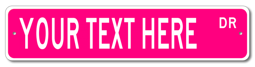 Custom Street Signs | Personalized Street Signs | Make Your Own Street ...